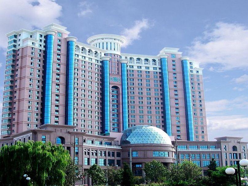 Teda International Club Hotell Tianjin Exteriör bild